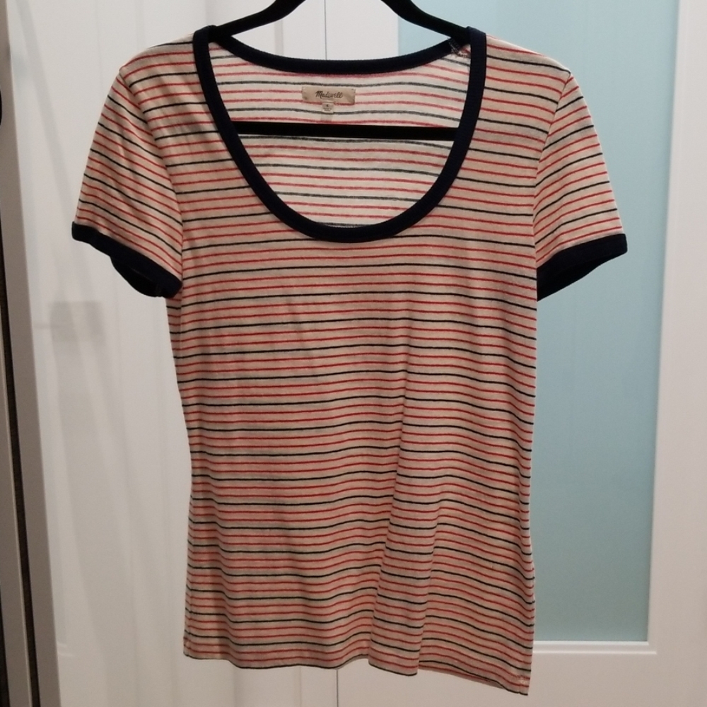 Madewell Striped Shirt Small